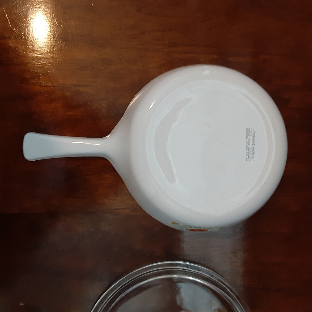 Corningware Pyrex Wildflower pan with glass lid - Picture 6 of 10